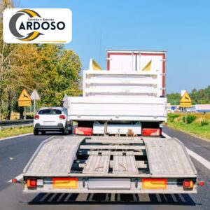 Guincho rodoviário para caminhão